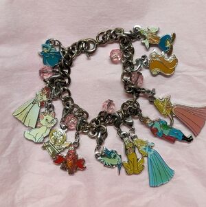 Disney Princesses Fairytale Charm Bracelet Customizable